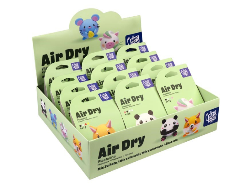 Modelovací hmota Air Dry, zvířata mix druhů
