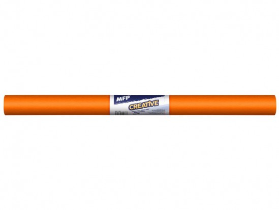 Krepový papír oranžový