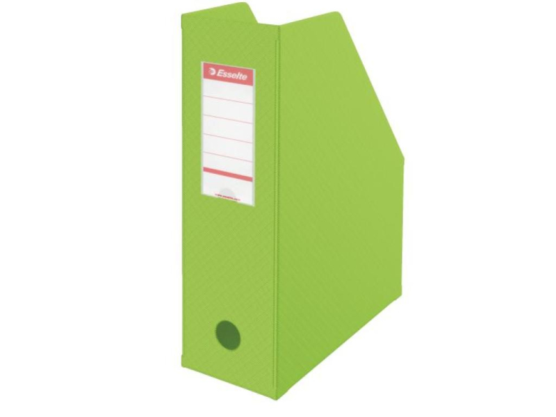 Archivní box zkosený, hřbet 10 cm, zelená