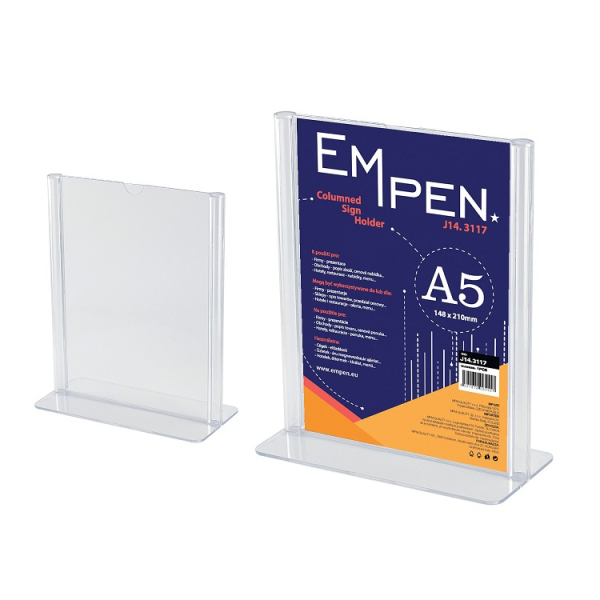 Stojanek prezentační, A5, kolmý