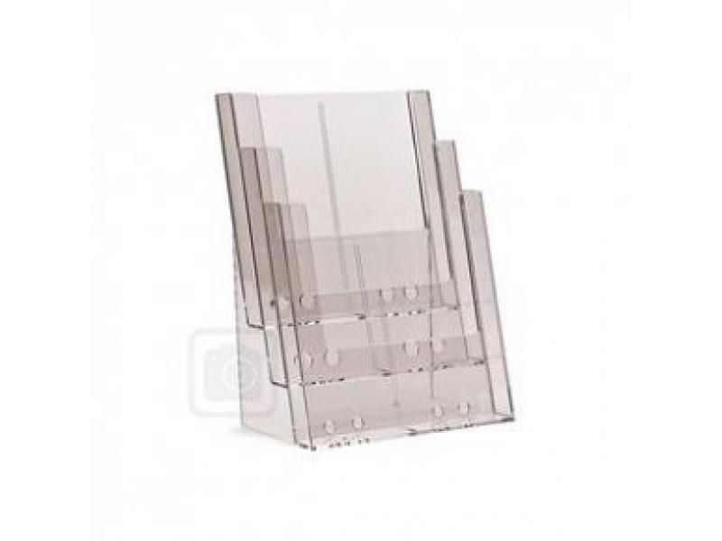 Stojánek presentační, A4, 3 kapsy