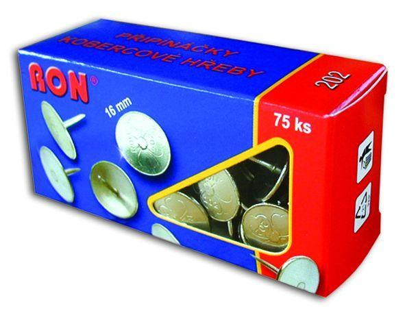 Kobercové hřeby 202, 16 mm, 75 kusů