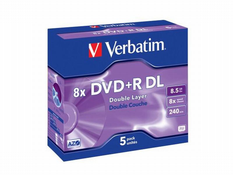 DVD+R DL 8,5GB, Verbatim