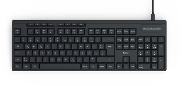 Klávesnice hama černá CK-200