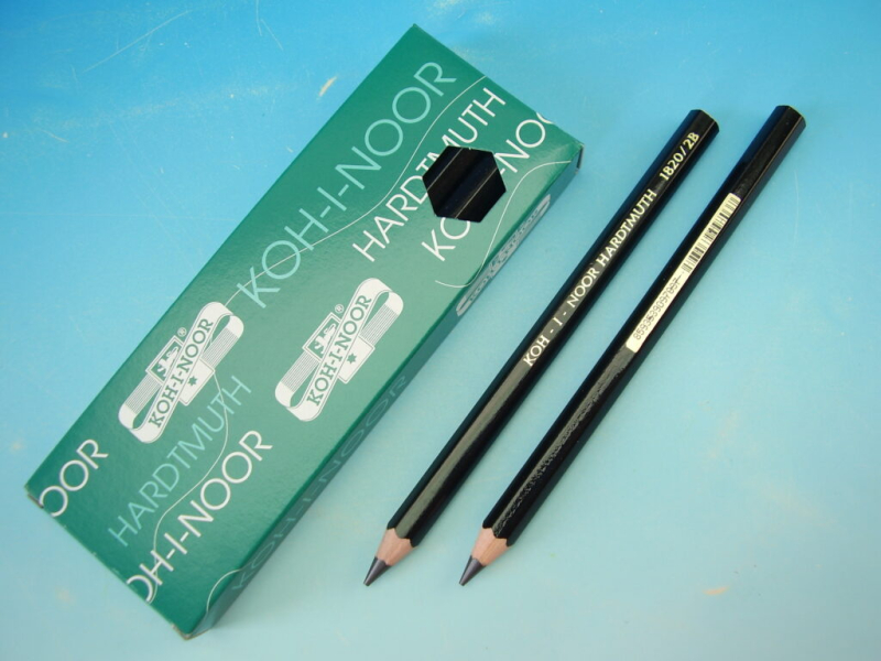 Tužka, grafitová, 1820-2B, silná, OK10