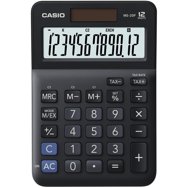 Kalkulačka Casio MS 20f 12mist