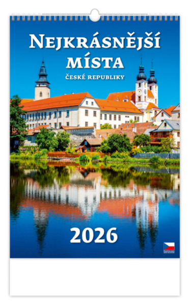Kalendář nástěnný, Nejkrásnější místa ČR, Helma