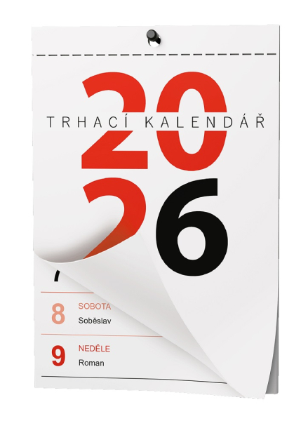 Kalendář trhací, A6