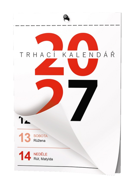 Kalendář trhací, A6, Baloušek