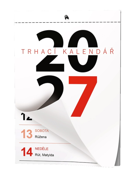 Kalendář trhací, A5, Baloušek