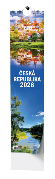 Kalendář nástěnný, vázankový, Česká republika