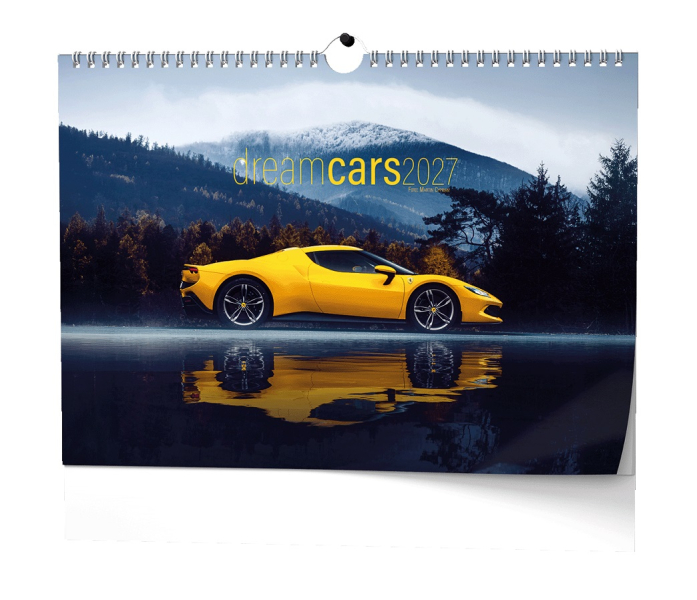 Kalendář nástěnný, Dream Cars, Baloušek