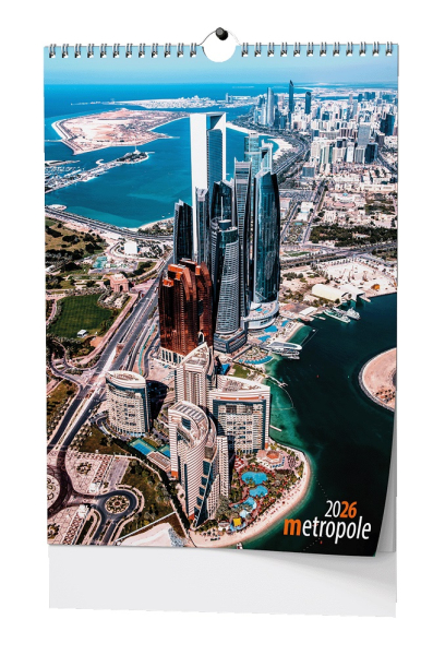 Kalendář nástěnný, Metropole, Baloušek