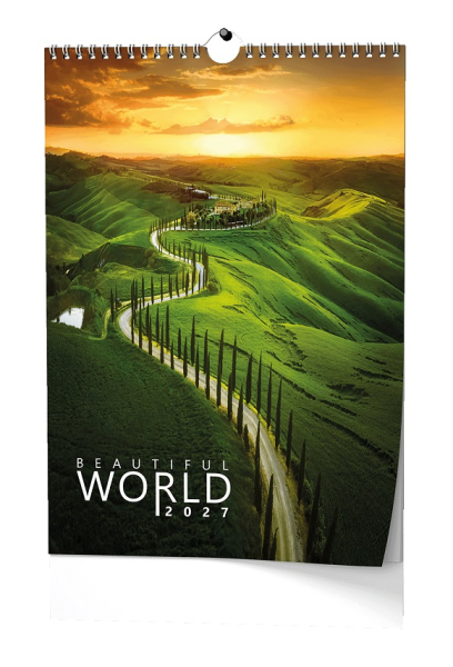 Kalendář nástěnný, Beautiful world, Baloušek