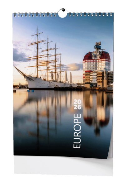 Kalendář nástěnný, Evropa, Baloušek