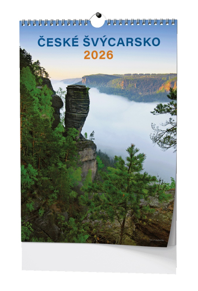 Kalendář nástěnný, České Švýcarsko, Baloušek