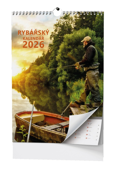 Kalendář nástěnný, Rybářský