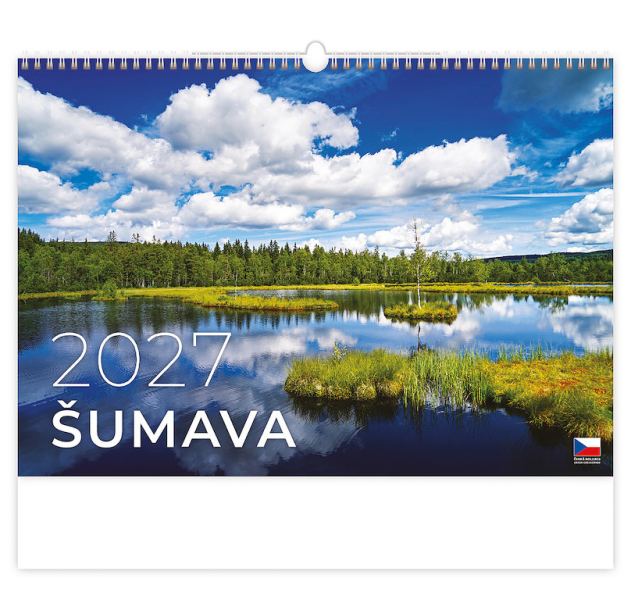 Kalendář nástěnný, Šumava, Helma