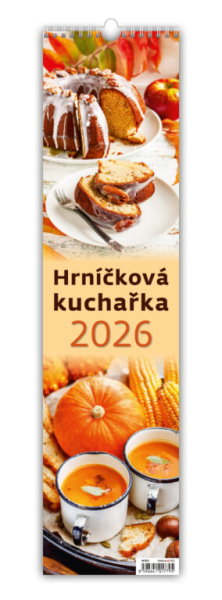 Kalendář nástěnný vázankový, Hrníčková kuchařka, Helma
