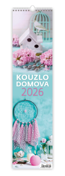 Kalendář nástěnný vázankový, Kouzlo domova, Helma