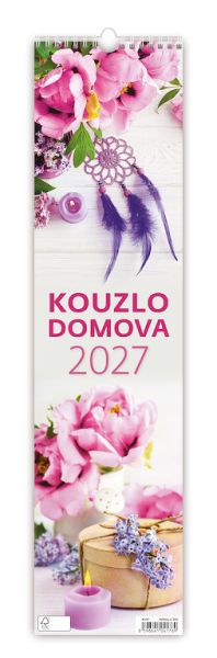 Kalendář nástěnný vázankový, Kouzlo domova, Helma