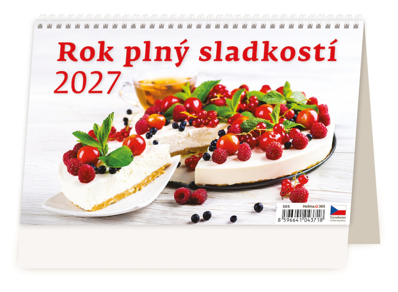 Kalendář stolní, Rok plný sladkostí, Helma