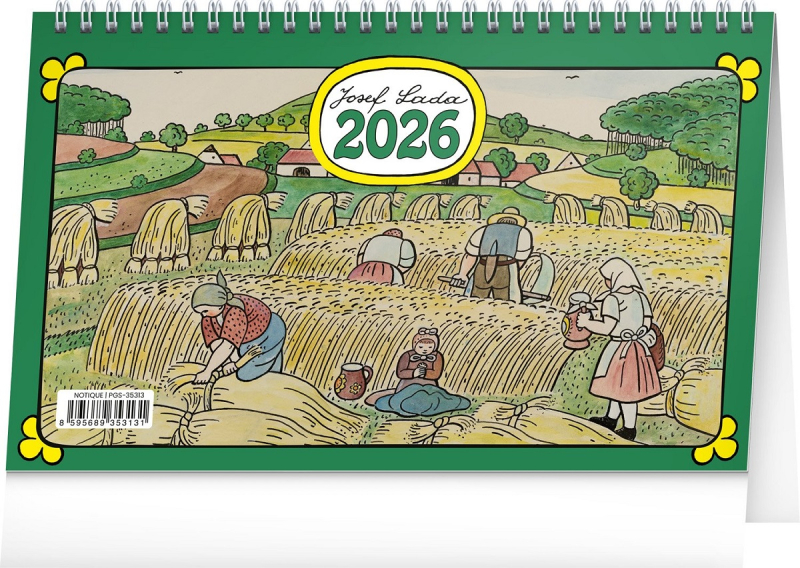 Kalendář stolní, Josef Lada, Presco Group
