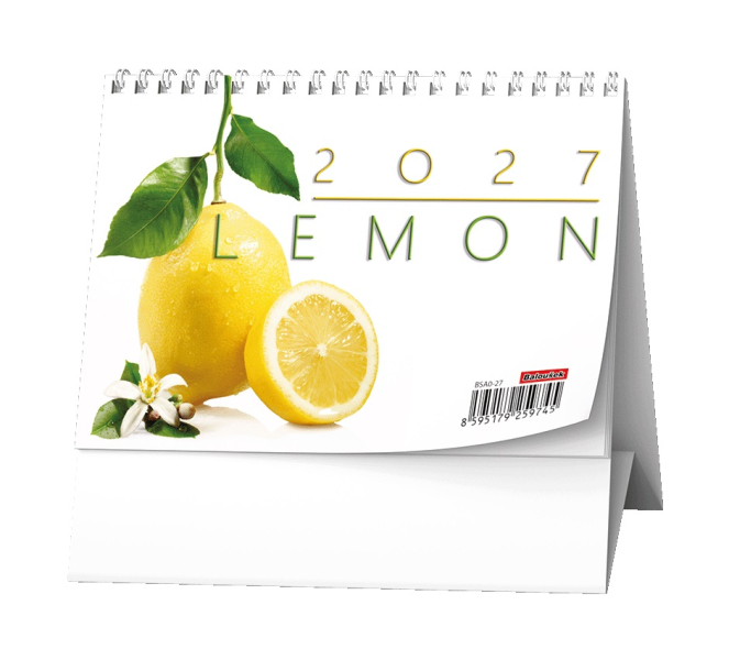 Kalendář stolní, Lemon mini, 14denní, Baloušek