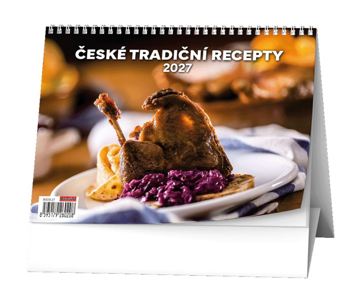Kalendář stolní, České tradiční recepty, Baloušek