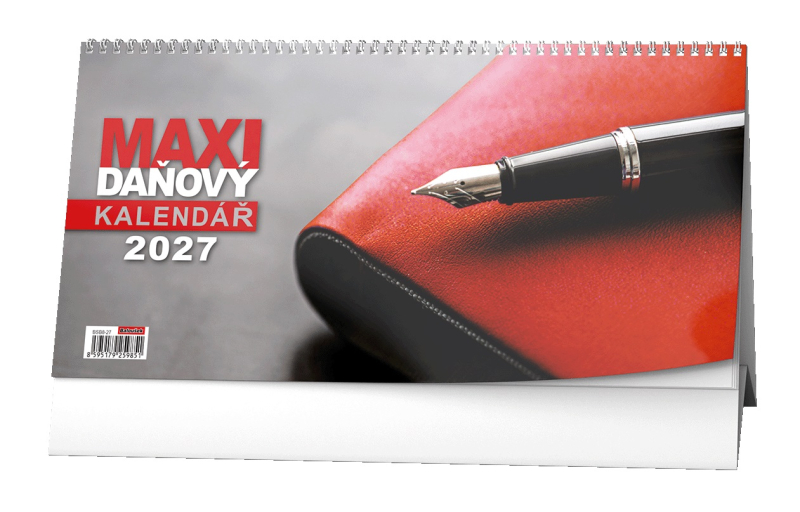 Kalendář stolní, Daňový Maxi, Baloušek