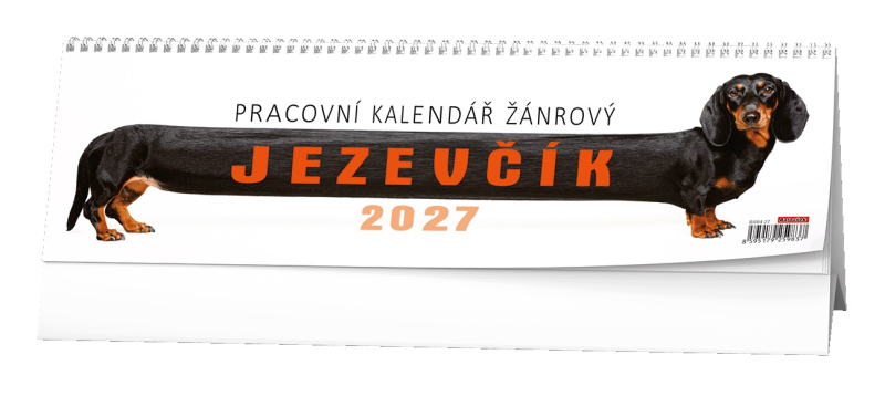 Kalendář stolní, Žánrový, Jezevčík, Baloušek