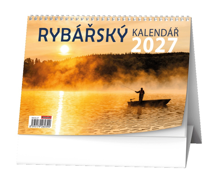 Kalendář stolní, Rybářský, Baloušek