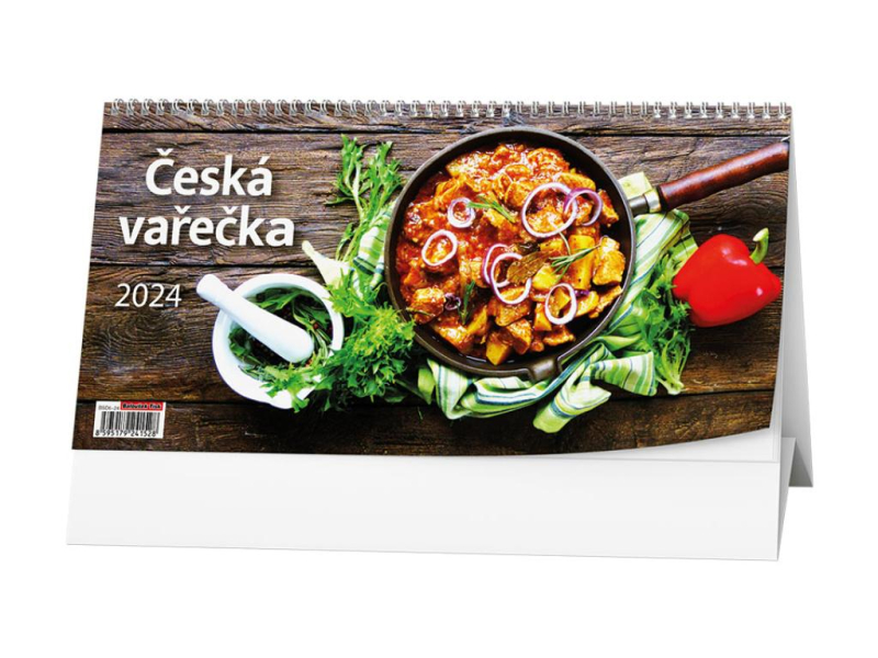 Kalendář stolní, Česká vařečka, 14 denní