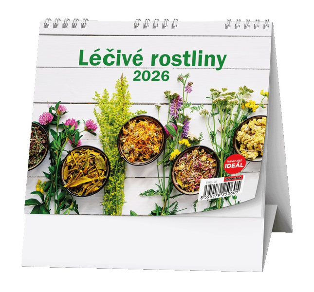 Kalendář stolní, Ideal - Léčivé rostliny
