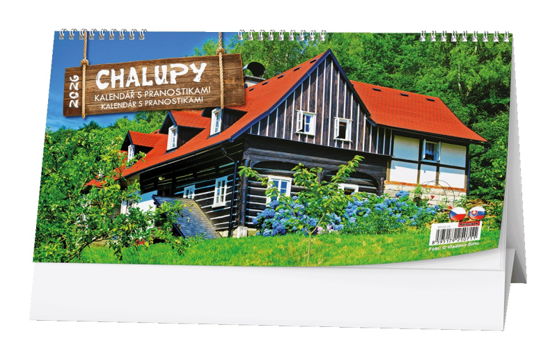 Kalendář stolní, Chalupy, 14denní, Baloušek