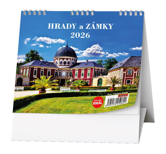Kalendář stolní, Ideal - Hrady, zámky a památky ČR