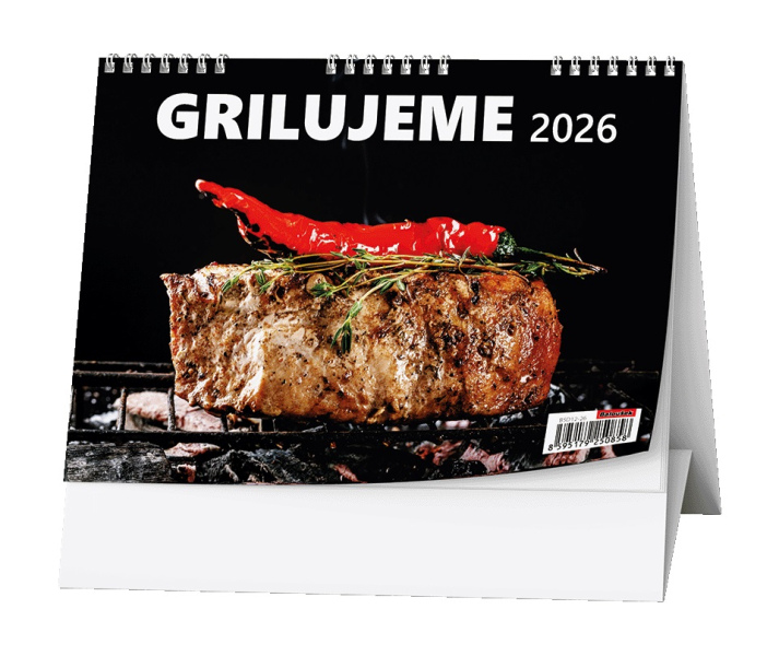 Kalendář stolní, Grilujeme, Baloušek