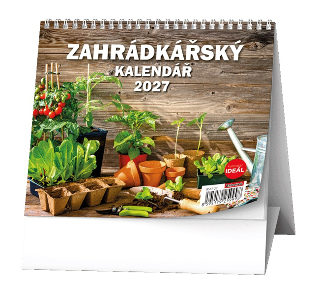 Kalendář stolní, Ideal Zahrádkářský, Baloušek