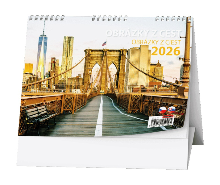 Kalendář stolní, Obrázky z cest, Baloušek