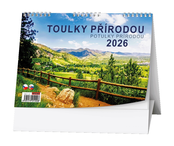 Kalendář stolní, Toulky přírodou