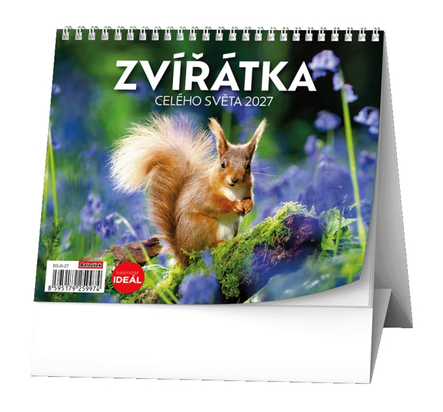 Kalendář stolní, Ideál zvířátka, Baloušek
