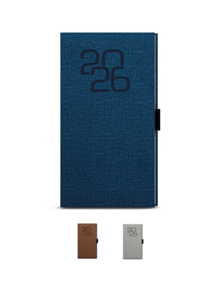 Diář týdenní, kapesní, Jakub Fabric, Baloušek