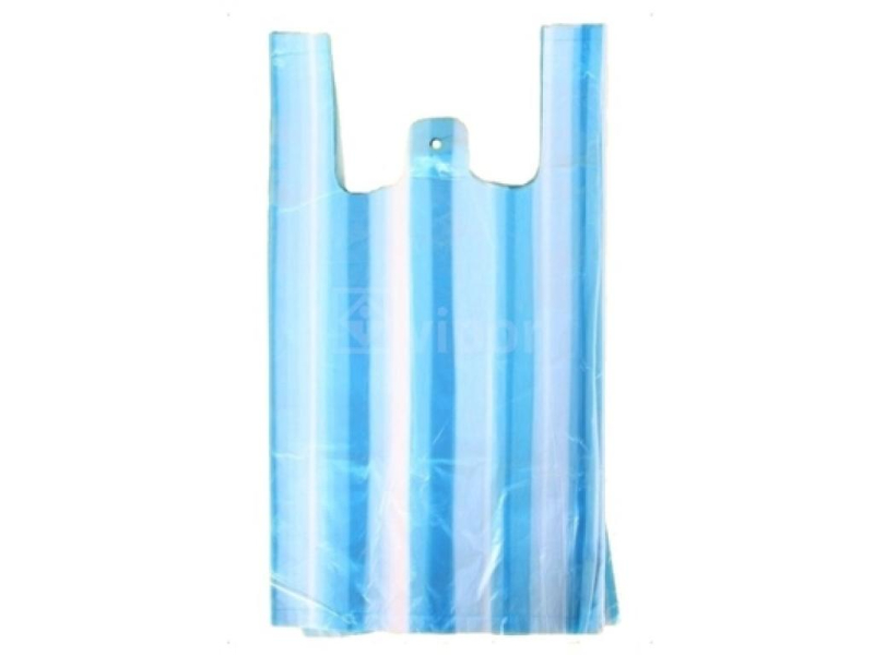 Mikrotenová taška 4 kg, 6 mikronů, 100 ks pruhy