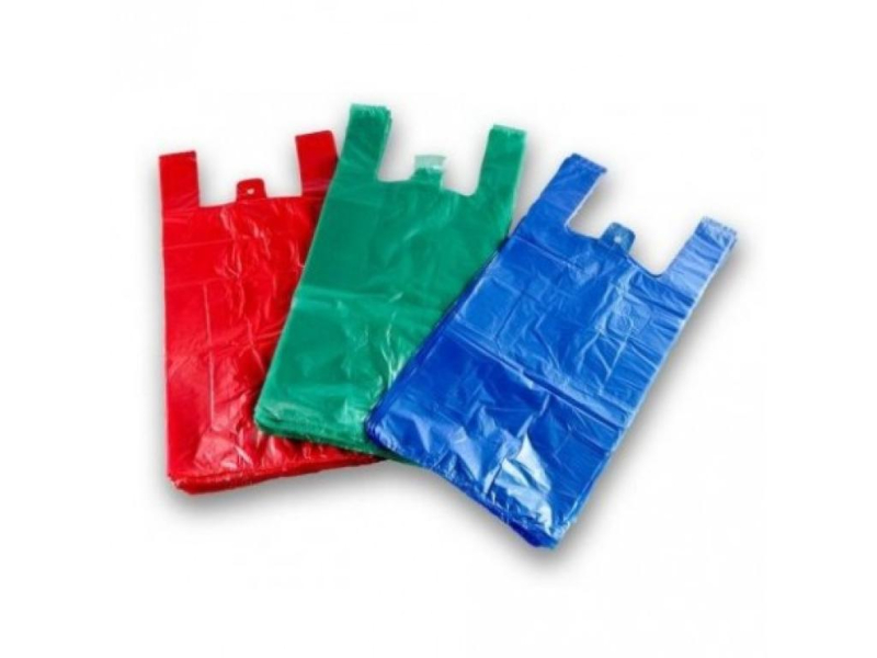 Mikrotenová taška 10 kg, 9 mikronů, 100 ks barvy