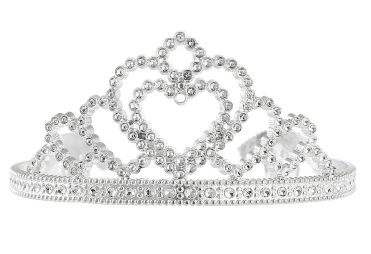 Korunka pro princeznu stříbrná