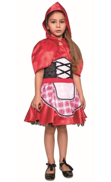 Kostým Červená Karkulka, 110-120cm