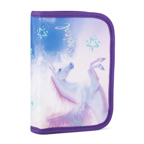 Penál jednopatrový, 2 chlopně, prázdný