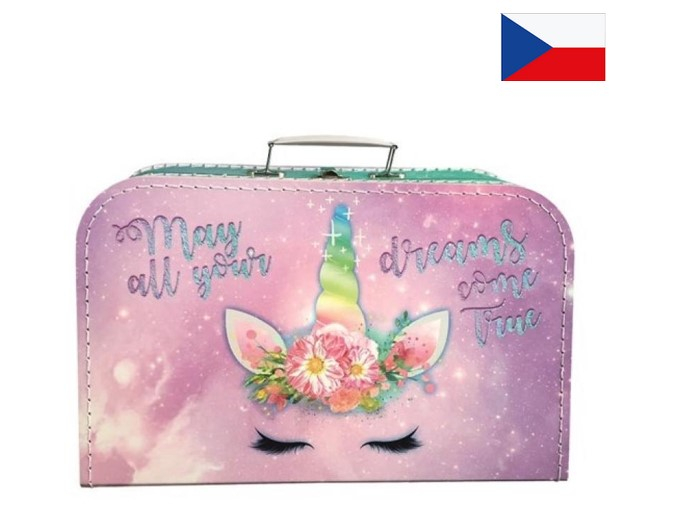 Kufřík 35 cm, Česká výroba - Jednorožec