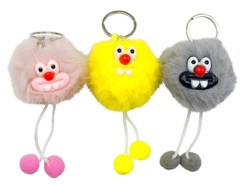 Klíčenka plyšová, úsměv