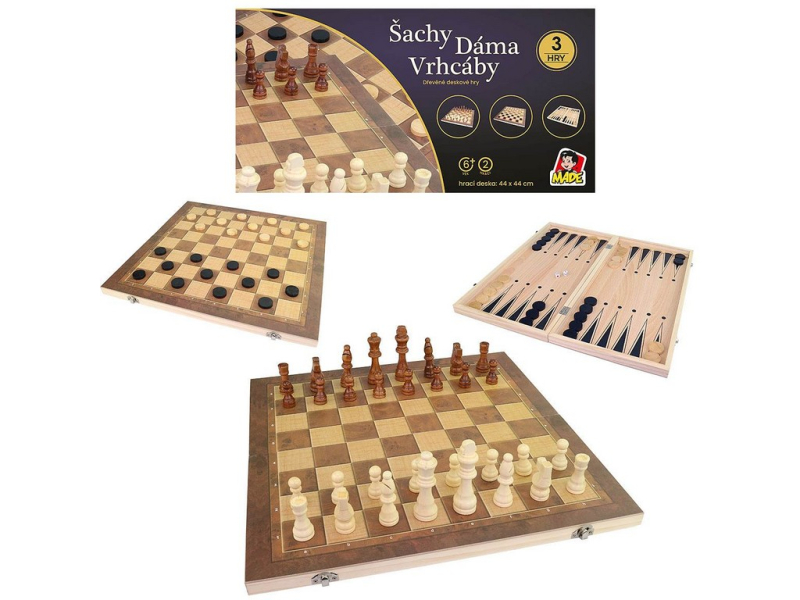 Hra Šachy, dřevěné
